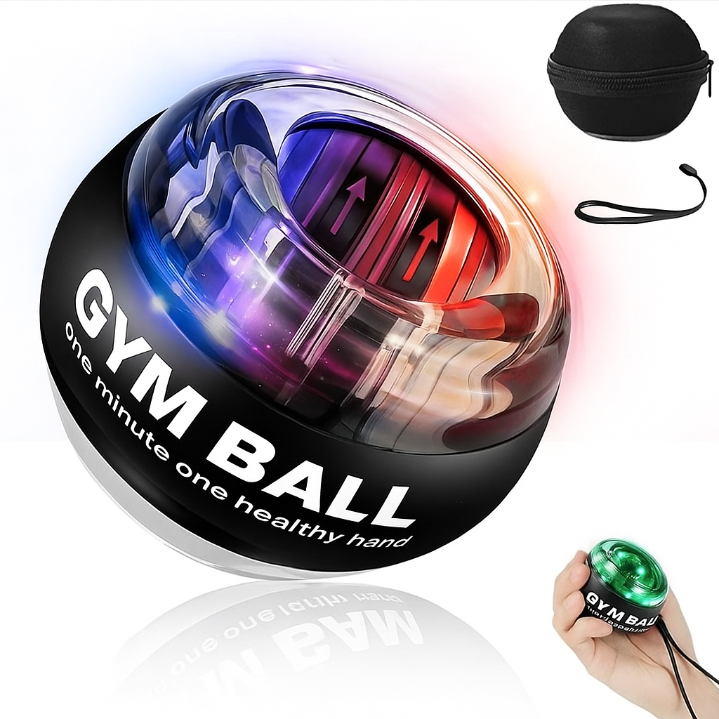 Gym Ball - Bola giroscópica para ejercitar el antebrazo.